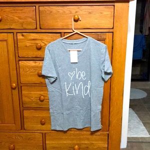 Large gray t-shirt, 20 inches across bust